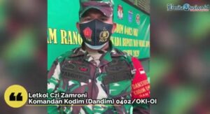 VIDEO: Imbauan Dandim 0402/OKI untuk Selalu Menaati Protokol Kesehatan