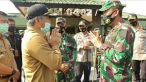 Bupati OKI Sambut Kedatangan Pangdam II/Sriwijaya