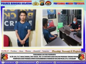 Satreskrim Polres Basel Tangkap Pelaku Penipuan