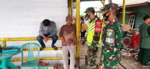 Kopda Sabirin Tegakkan Penerapan Prokes di Sungai Menang