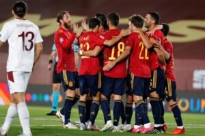 Menang Tipis, Spanyol Kokoh di Puncak Grup 4