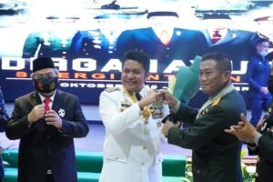 Hadiri Peringatan HUT TNI, Ini Harapan Herman Deru