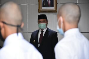 Gubernur Babel Resmi Melepas Capra IPDN Tahun 2020