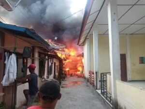 Api Membara, Hanguskan Puluhan Rumah di Lahat