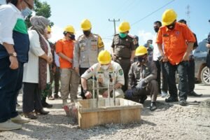 2021, Pemkab Muba Bangun Jalan Poros di Kecamatan Lalan