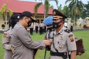 Kapolres Musi Rawas Pimpin Sertijab Empat Pamen