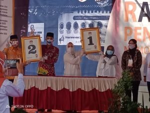 Hasil Pengundian Nomor Urut Paslon Pilkada Musi Rawas, Incumbent 2 Ratna-Berarti 1