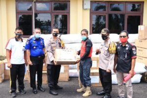 Polres Musi Rawas Bantu Pemda Paket APD&nbsp;