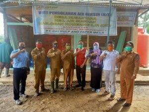 Enam Unit Pengolahan Air Minum di Air Sugihan Resmi Beroperasi