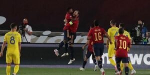 UEFA Nations League: Spanyol Kandaskan Ukraina 4-0