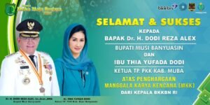 Gencar Kampanyekan KB, Duet Dodi-Thia Diganjar Penghargaan