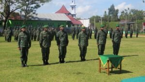 Sertijab Pama Kodim 0402/OKI, Sejumlah Danramil Dapatkan Tugas Baru