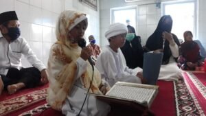 Puluhan Santri TPQ di Desa Tanjung Raja Diwisuda