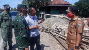 Rindam II Sriwijaya Bantu Pembangunan Masjid di Desa Tanjung Raja