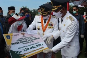 HUT Ke-75 RI, Ribuan Siswa di OKI Turut Merdeka Belajar