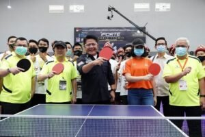 GOR Pitstop Xiom Table Tennis Center Gairahkan Tenis Meja di Sumsel