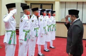 Adaptasi Situasi Pandemi, Upacara HUT RI di Sumsel Terapkan Protokol Kesehatan Ketat