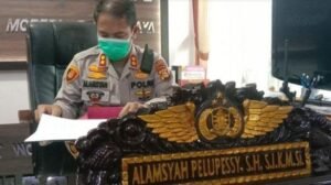 Polres OKI OTT Oknum Ormas Projo di OKI