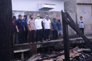 Pemkot Palembang Upayakan Rumah yang Terbakar Kawasan 32 Ilir Segera Berdiri Kembali
