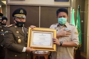 Begini Ucapan Herman Deru pada Peringatan HBA ke-60 kepada Kepala Kejati Sumsel