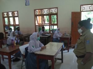 Penerapan Protokol Kesehatan Lima Sekolah di Basel Dinilai Baik