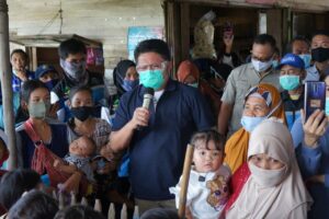 HD Semangati Korban Kebakaran Desa Besar Ibul II Pemulutan