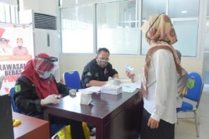 Puluhan ASN Inspektorat Muba Dilakukan Tes Urine