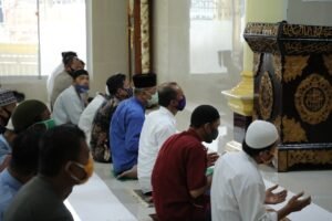 Masjid Resmi Dibuka, Harnojoyo Bersama Forkopimda Sholat Berjamaah