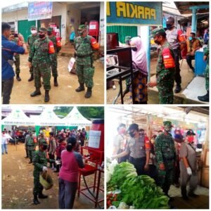 Kodim 04/30 dan Muspida Banyuasin Lakukan Sosialisasi Jelang New Normal