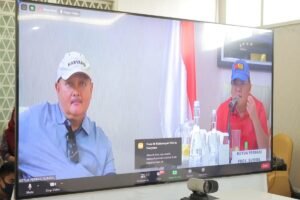 Bareng Ricky Gunawan, Ketum Perbasi Dodi Reza Latih Coach se-Sumsel Secara Virtual
