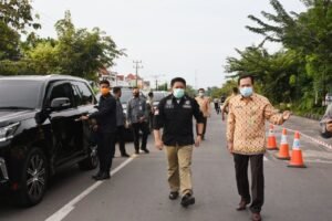 Pantau PSBB Prabumulih, HD: Boleh Tegas Tapi &nbsp;Harus Tetap Humanis