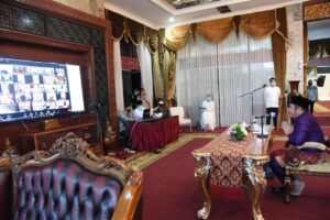 Lebaran Virtual, Herman Deru Silaturahmi dengan Masyarakat dan Bupati- Walikota se Sumsel&nbsp;