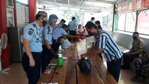 Lebaran, Lapas Kelas II B Muara Enim Sediakan Layanan Kunjungan Video call Gratis