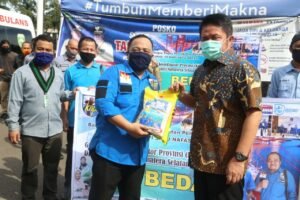 Herman Deru Pastikan Bantuan KNPI Sumsel Terdistribusi Tepat Sasaran