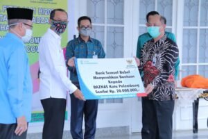 BSB Gelontorkan 1.500 Paket Sembako untuk Pasukan Kuning