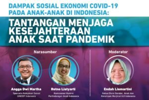 Pandemi COVID-19 Berdampak pada Turunnya Kesejahteraan Anak-Anak di Indonesia