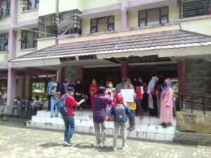 Ditengah Pandemi, Ratusan Warga Rusunawa Kasnariansyah Demo&nbsp;Tuntut Kebijakan Managemen&nbsp;