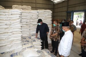 HD Pastikan Stok Pangan OKU Raya dan OKI Aman Satu Tahun Kedepan