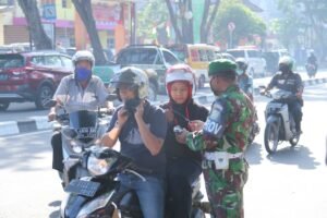 Menjelang PSBB, Gugus Tugas&nbsp; Covid 19 Palembang Dirikan Check Point di Lima Titik