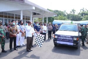 Bantuan untuk Warga Terdampak Covid 19 Disalurkan