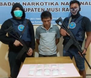 Jawab Keresahan Warga, BNN Tangkap Bandar Sabu Bingin Rupit