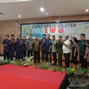Rakerwil Perdana, IWO Sumsel Ingin Anggotanya Profesional