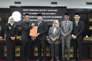 Paripurna DPRD Kota Palembang, Setujui Tiga Raperda