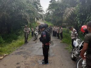 Kapolres Musirawas Sidak Latihan "Tim Landak" dan Sat Brimob Petanang
