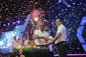 Malam Puncak Hut PTBA ke 39 Meriah