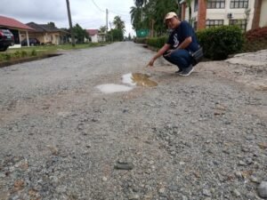 Proyek Pekerjaan Peningkatan Jalan Utama BPTP Diduga Menyimpang