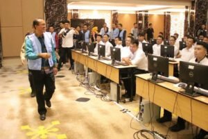 Harnojoyo Tinjau Seleksi CAT CPNS Kota Palembang