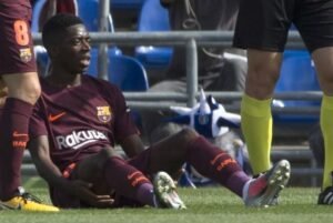 Ousmane Dembele Diprediksi Absen Sampai Akhir Musim