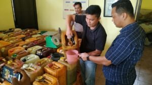 Timbun Ribuan Liter Solar, Warga Desa Sebagin Ini Ditetapkan Tersangka