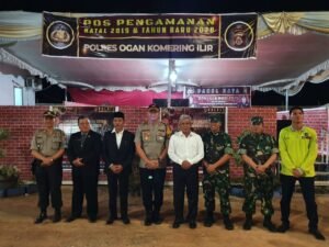 Bupati OKI Pantau Pengamanan Malam Tahun Baru